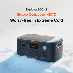 Jackery Explorer 500 v2 Portable Power Station with 100W Air Solar Panel