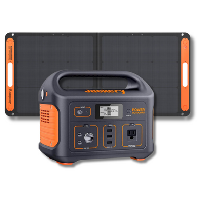 Jackery Explorer 550 + 1 x 100W SolarSaga Panel Portable Power Station Jackery