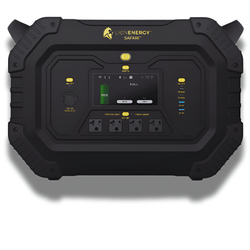 Lion Energy Safari Power Generator - 3,000W, 1612Wh LiFePO4 Solar Generators Lion Energy