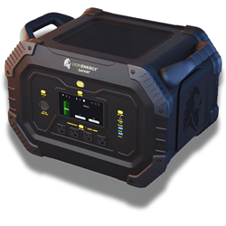 Lion Energy Safari Power Generator - 3,000W, 1612Wh LiFePO4 Solar Generators Lion Energy