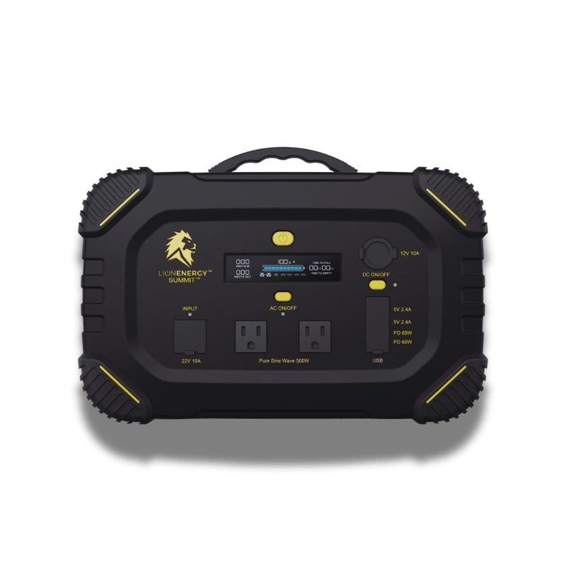 Lion Energy Summit | Bluetooth Portable Generator (665Wh, 530W)