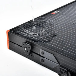 RICH SOLAR MEGA 100 Portable Briefcase Charging Kit | 100 Watt Portable Solar Panel | Premium 12V Portable Solar Panel for Generators, Boats, Power Stations | High Efficiency Solar Panels RICH SOLAR