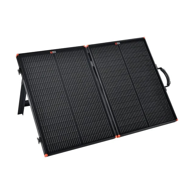 RICH SOLAR MEGA 100 Portable Briefcase Charging Kit | 100 Watt Portable Solar Panel | Premium 12V Portable Solar Panel for Generators, Boats, Power Stations | High Efficiency Solar Panels RICH SOLAR