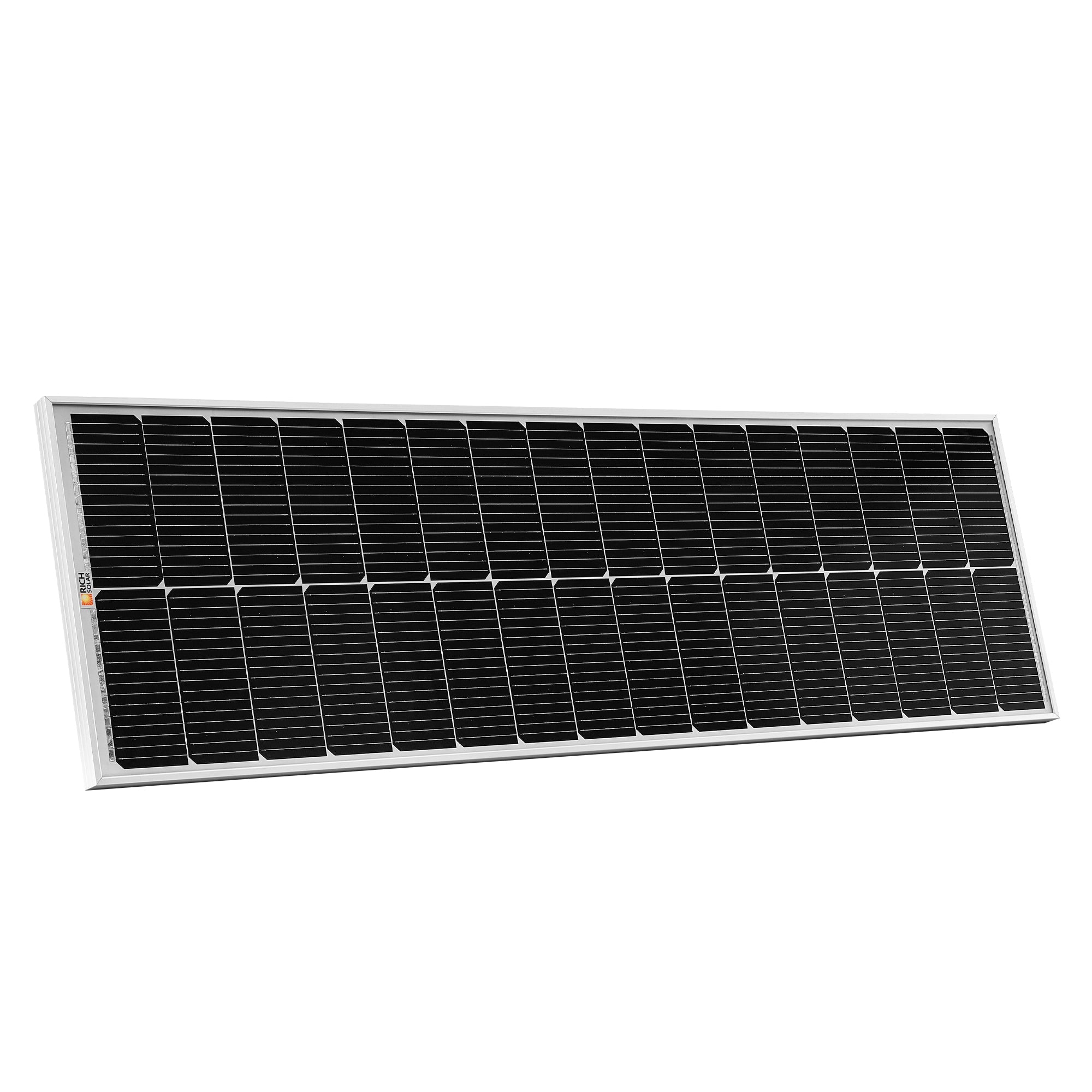 RICH SOLAR | MEGA 100 SLIM | 100 Watt Slim Solar Panel | Compact 12V Off-Grid Solar Panel for Campers, Overlanders, Boats | 25-Year Output Warranty | UL Certified Rigid Solar Panels Rich Solar
