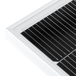 RICH SOLAR | MEGA 130 SLIM | 130W 12V Compact Solar Panel | UL Certified Rigid Solar Panels RICH SOLAR