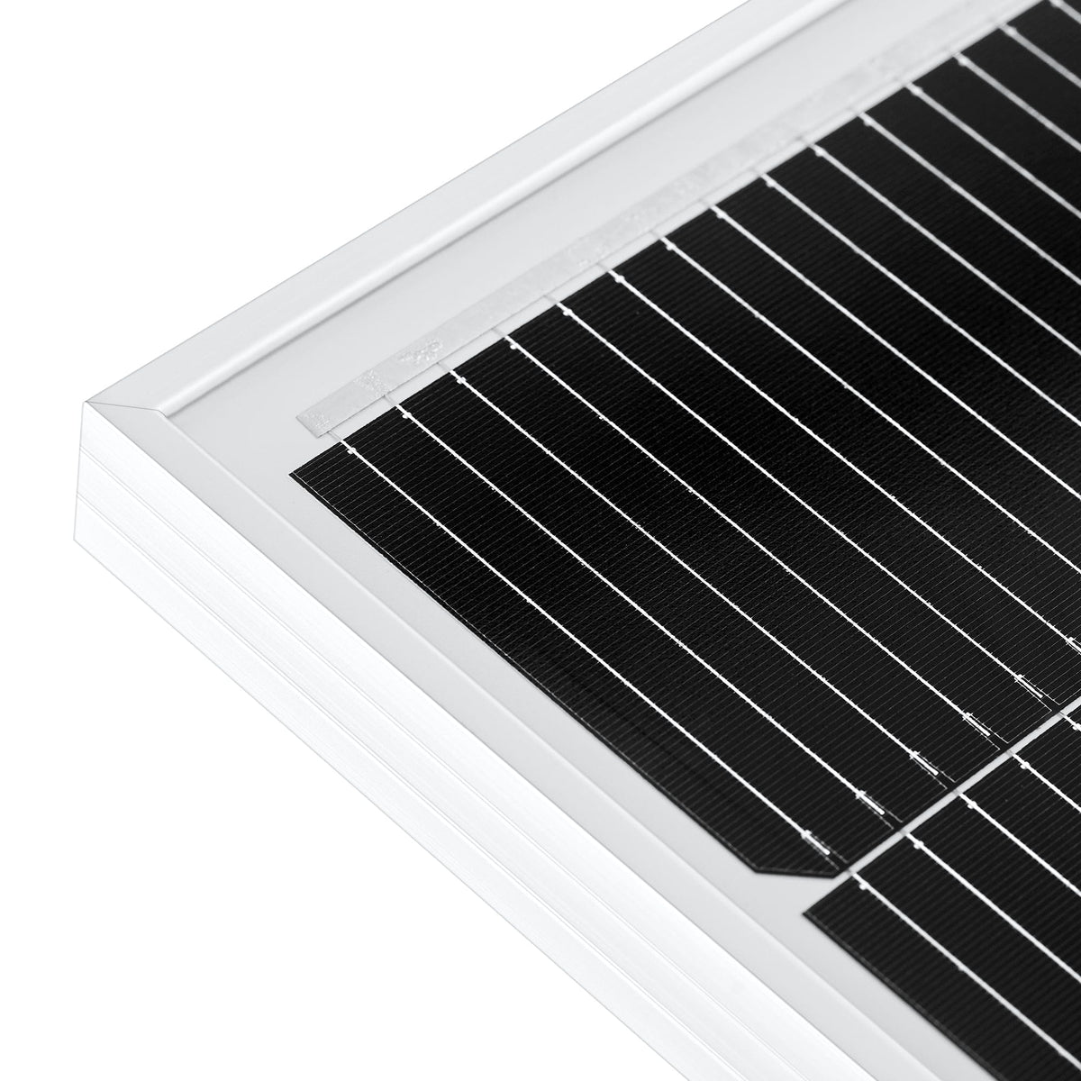 RICH SOLAR | MEGA 130 SLIM | 130W 12V Compact Solar Panel | UL Certified Rigid Solar Panels RICH SOLAR