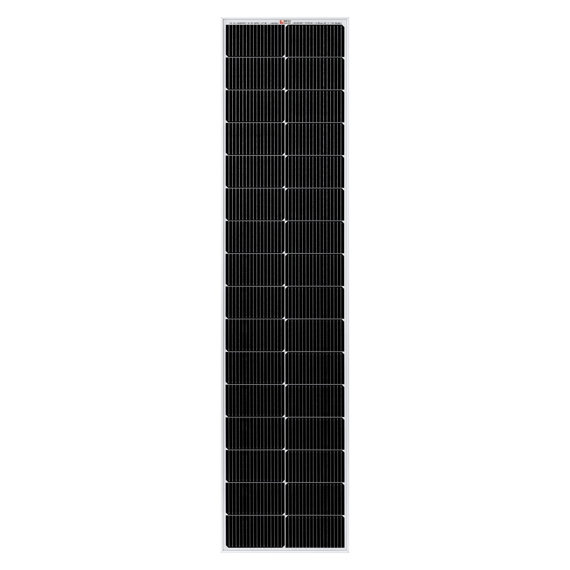 RICH SOLAR | MEGA 130 SLIM | 130W 12V Compact Solar Panel | UL Certified