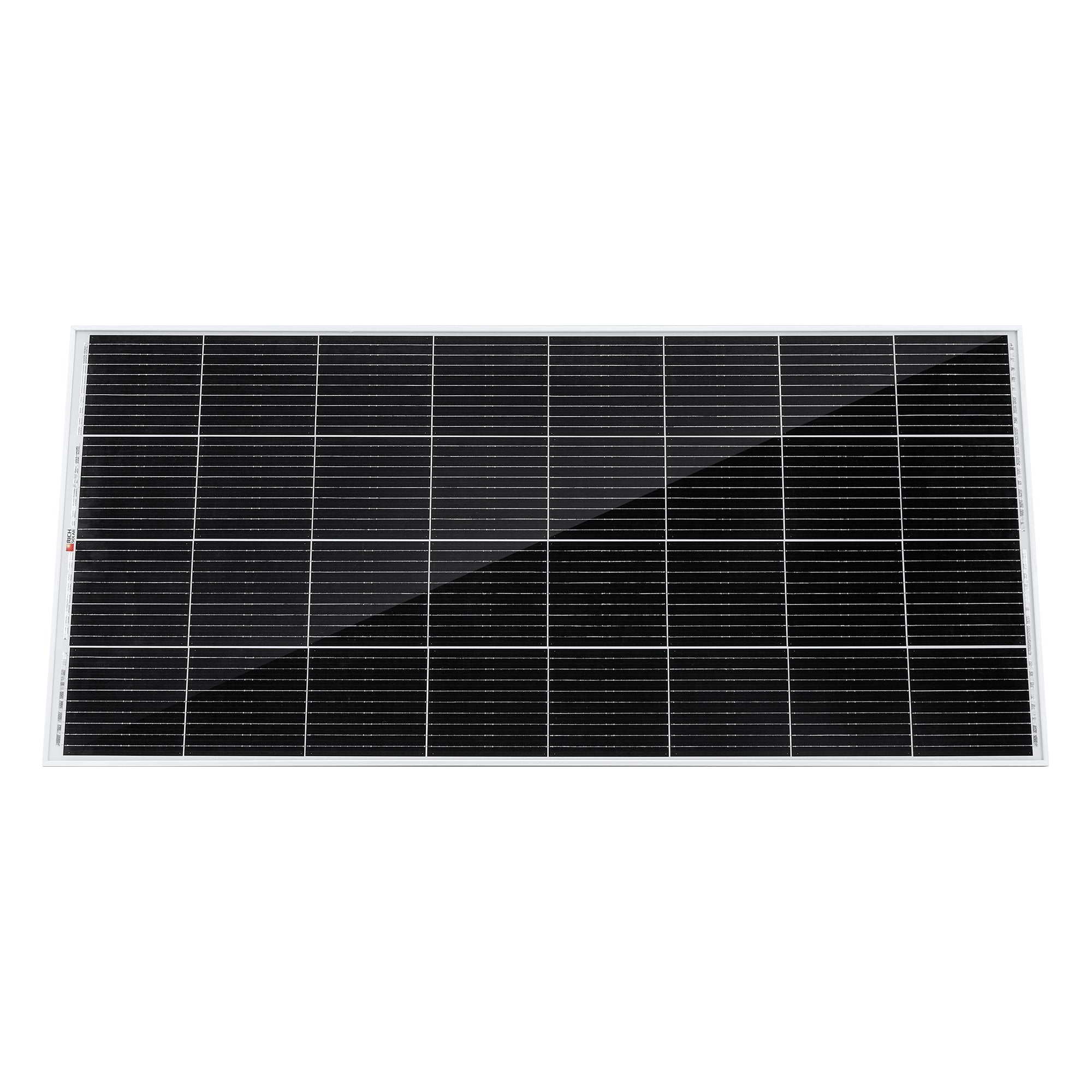 RICH SOLAR | MEGA 200 | 200 Watt Solar Panel | Premier 12V Off-Grid Solar Panel for RVs, Cabins, Boats | 25-Year Output Warranty | UL Certified Rigid Solar Panels Rich Solar