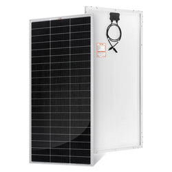 RICH SOLAR MEGA 200 PRO | 200 Watt 24 Volt Solar Panel | Premium 24V Off-Grid Solar Panel for RVs, Trailers, Cabins | 25-Year Output Warranty | UL Certified