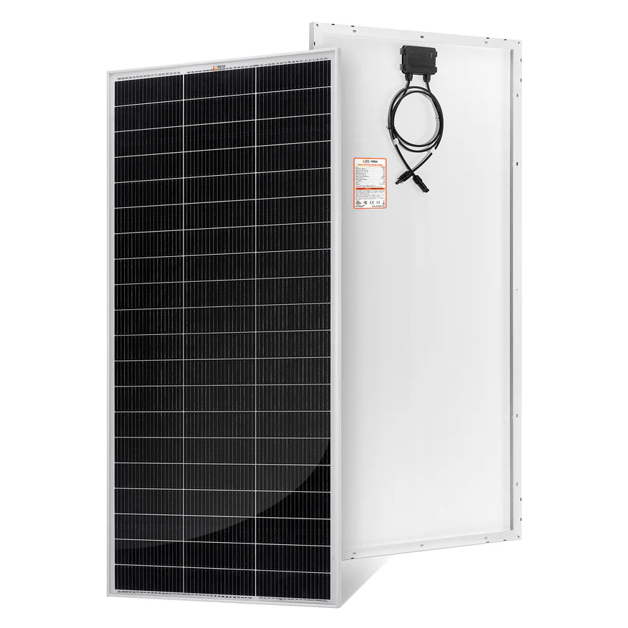 RICH SOLAR MEGA 200 PRO | 200 Watt 24 Volt Solar Panel | Premium 24V Off-Grid Solar Panel for RVs, Trailers, Cabins | 25-Year Output Warranty | UL Certified