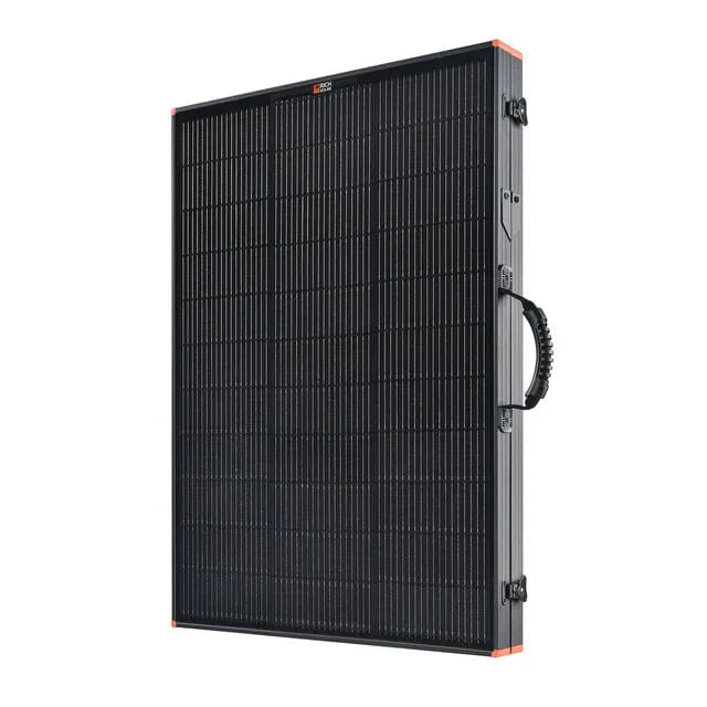 RICH SOLAR MEGA 200 Portable Briefcase Charging Kit | 200 Watt Portable Solar Panel | Premium 12V Portable Solar Panel for Generators, Vans, Campers | High Efficiency Portable Solar Panels RICH SOLAR
