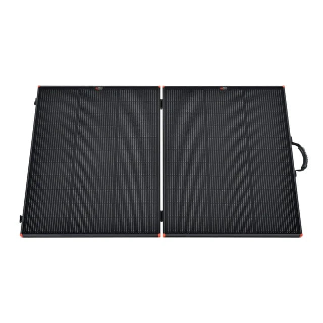 RICH SOLAR MEGA 200 Portable Briefcase Charging Kit | 200 Watt Portable Solar Panel | Premium 12V Portable Solar Panel for Generators, Vans, Campers | High Efficiency Portable Solar Panels RICH SOLAR