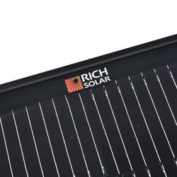 RICH SOLAR MEGA 200 Portable Briefcase Charging Kit | 200 Watt Portable Solar Panel | Premium 12V Portable Solar Panel for Generators, Vans, Campers | High Efficiency Portable Solar Panels RICH SOLAR