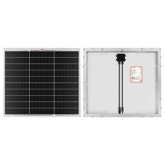 Rich Solar MEGA 50 | 50 Watt Solar Panel | Compact 12V Off-Grid Solar Panel for Boats, Vans, Trailers | 25-Year Output Warranty | UL Certified Solar Panels RICH SOLAR