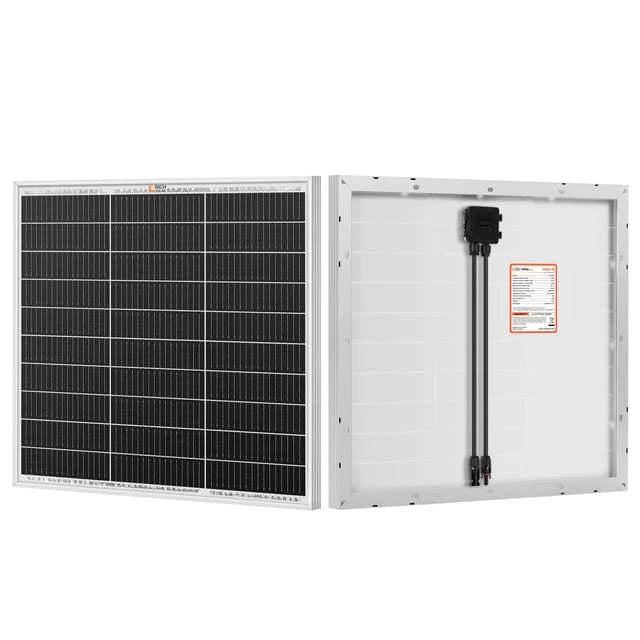 Rich Solar MEGA 50 | 50 Watt Solar Panel | Compact 12V Off-Grid Solar Panel for Boats, Vans, Trailers | 25-Year Output Warranty | UL Certified Solar Panels RICH SOLAR