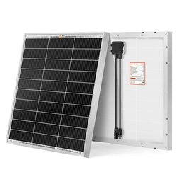 Rich Solar MEGA 50 | 50 Watt Solar Panel | Compact 12V Off-Grid Solar Panel for Boats, Vans, Trailers | 25-Year Output Warranty | UL Certified Solar Panels RICH SOLAR