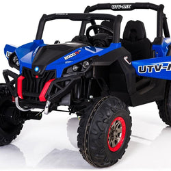 Mini Moto UTV 4x4 12v White (2.4ghz RC) Plastic Ride Ons MotoTec