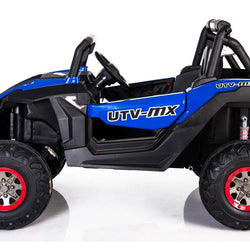 Mini Moto UTV 4x4 12v White (2.4ghz RC) Plastic Ride Ons MotoTec