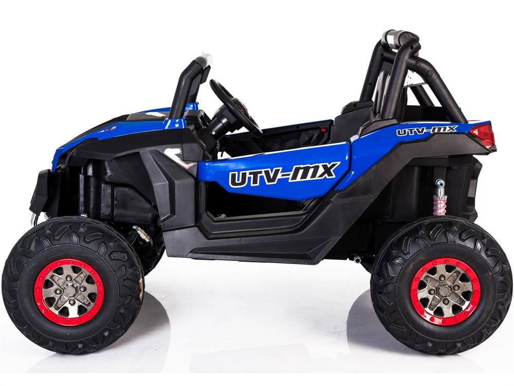 Mini Moto UTV 4x4 12v White (2.4ghz RC) Plastic Ride Ons MotoTec