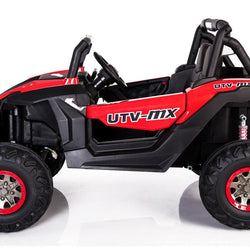 Mini Moto UTV 4x4 12v White (2.4ghz RC) Plastic Ride Ons MotoTec