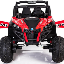 Mini Moto UTV 4x4 12v White (2.4ghz RC) Plastic Ride Ons MotoTec