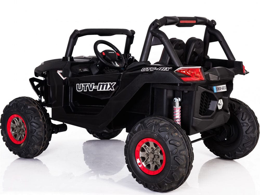 Mini Moto UTV 4x4 12v White (2.4ghz RC) Plastic Ride Ons MotoTec