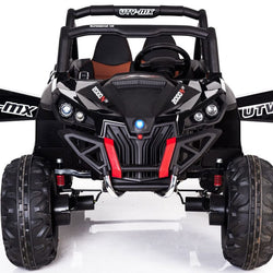 Mini Moto UTV 4x4 12v White (2.4ghz RC) Plastic Ride Ons MotoTec
