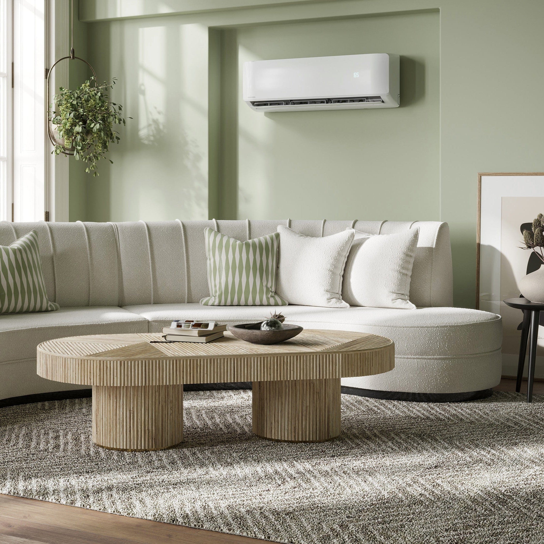 MRCOOL DIY 5th Gen E Star 9,000 BTU Single Zone Mini Split Air Handler 115V with DIYPRO Cable, DIY-09-HP-WMAH-115D25-O Air Handler MRCOOL