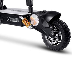 MotoTec 2000w 48v Electric Scooter Black Electric Scooters MotoTec
