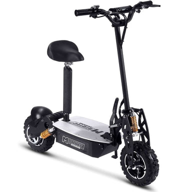 MotoTec 2000w 48v Electric Scooter Black Electric Scooters MotoTec