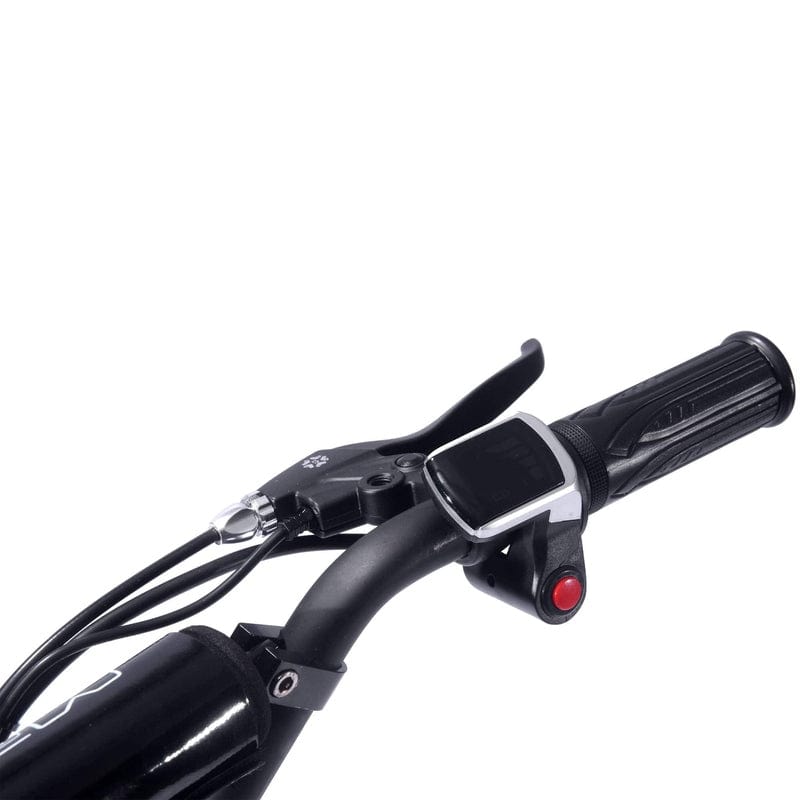 MotoTec 2000w 48v Electric Scooter Black Electric Scooters MotoTec
