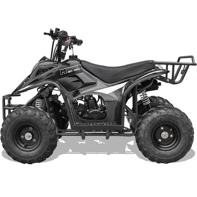 MotoTec Rex 110cc 4-Stroke Kids Gas ATV Gas ATVs MotoTec Black No ($0.00) No Assembly - Ships in factory box