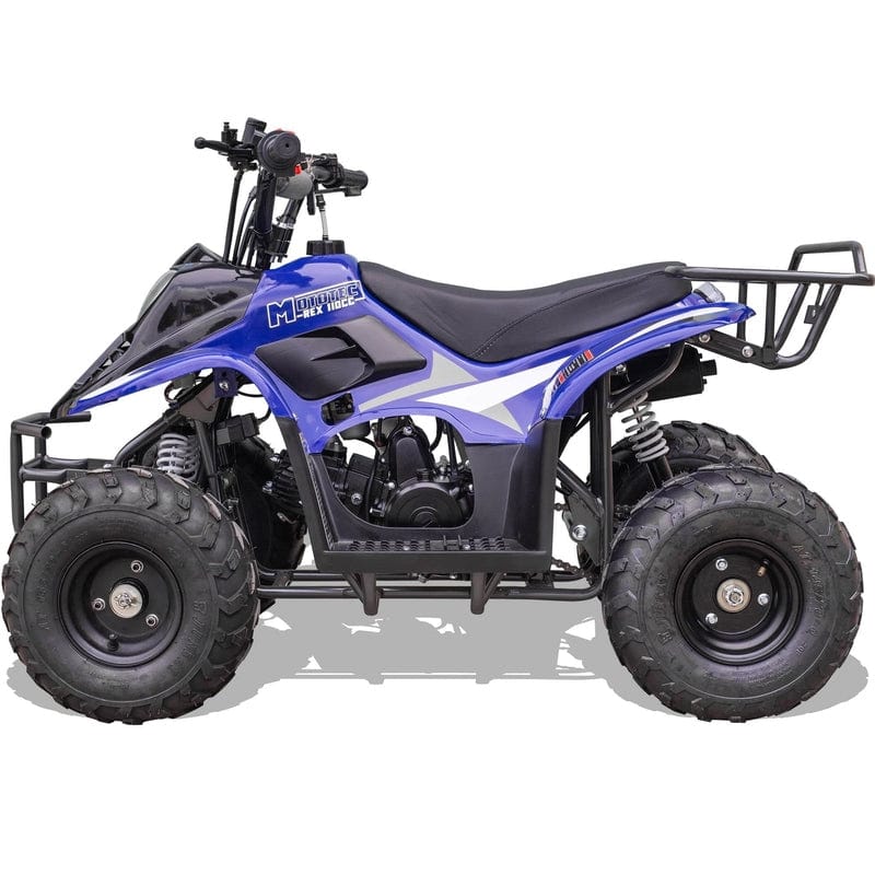 MotoTec Rex 110cc 4-Stroke Kids Gas ATV Gas ATVs MotoTec Blue No ($0.00) No Assembly - Ships in factory box