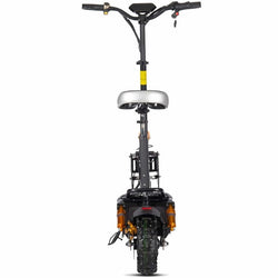 MotoTec Ares 48v 1600w Electric Scooter Black Electric Scooters MotoTec