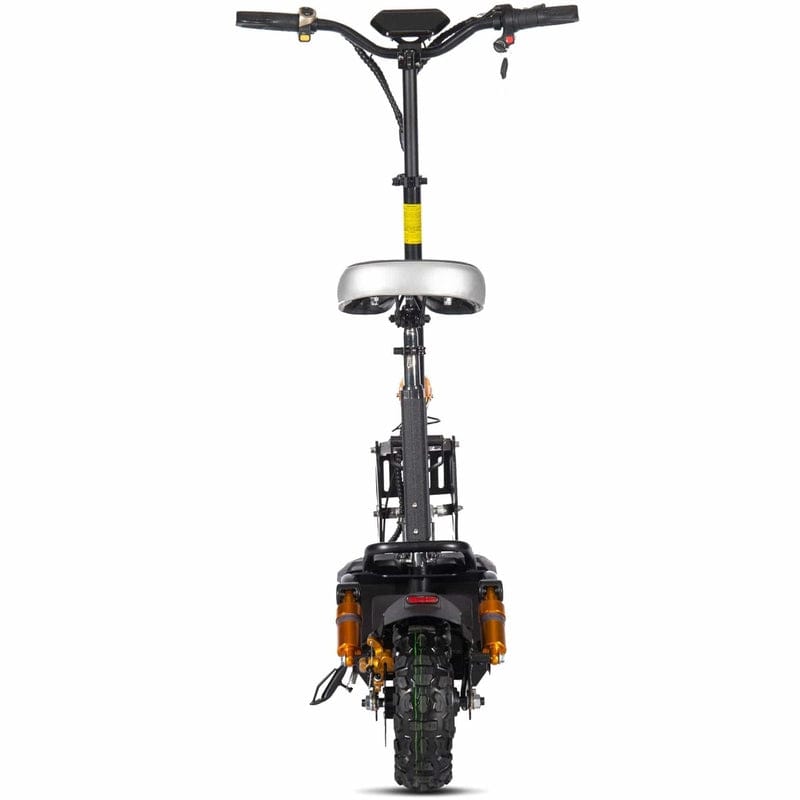 MotoTec Ares 48v 1600w Electric Scooter Black Electric Scooters MotoTec