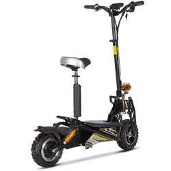 MotoTec Ares 48v 1600w Electric Scooter Black Electric Scooters MotoTec