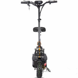 MotoTec Ares 48v 1600w Electric Scooter Black Electric Scooters MotoTec