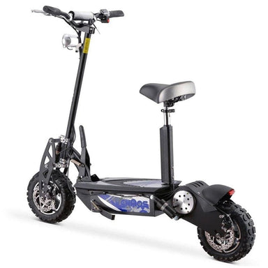 MotoTec Chaos 2000w 60v Lithium Electric Scooter Black Electric Scooters MotoTec