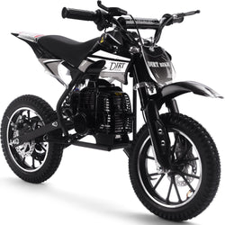 MotoTec Big Alien 50cc 2-Stroke Kids Gas Dirt Bike Gas Dirt Bikes MotoTec Black