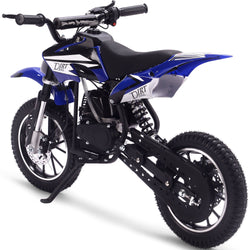 MotoTec Big Alien 50cc 2-Stroke Kids Gas Dirt Bike Gas Dirt Bikes MotoTec
