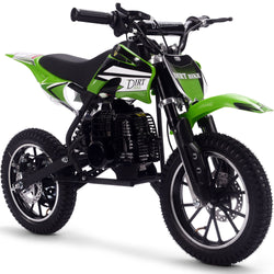 MotoTec Big Alien 50cc 2-Stroke Kids Gas Dirt Bike Gas Dirt Bikes MotoTec Green