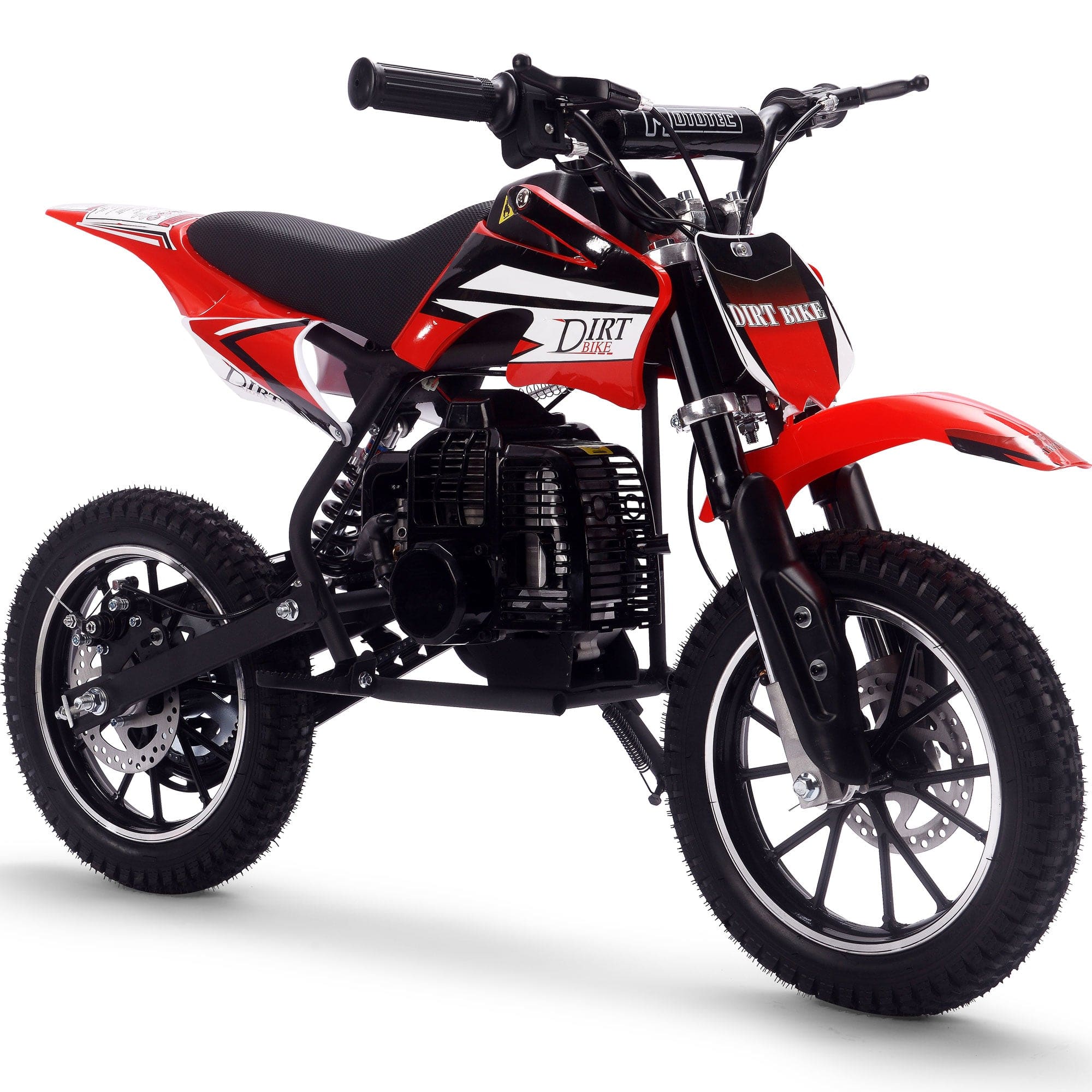 MotoTec Big Alien 50cc 2-Stroke Kids Gas Dirt Bike Gas Dirt Bikes MotoTec Red