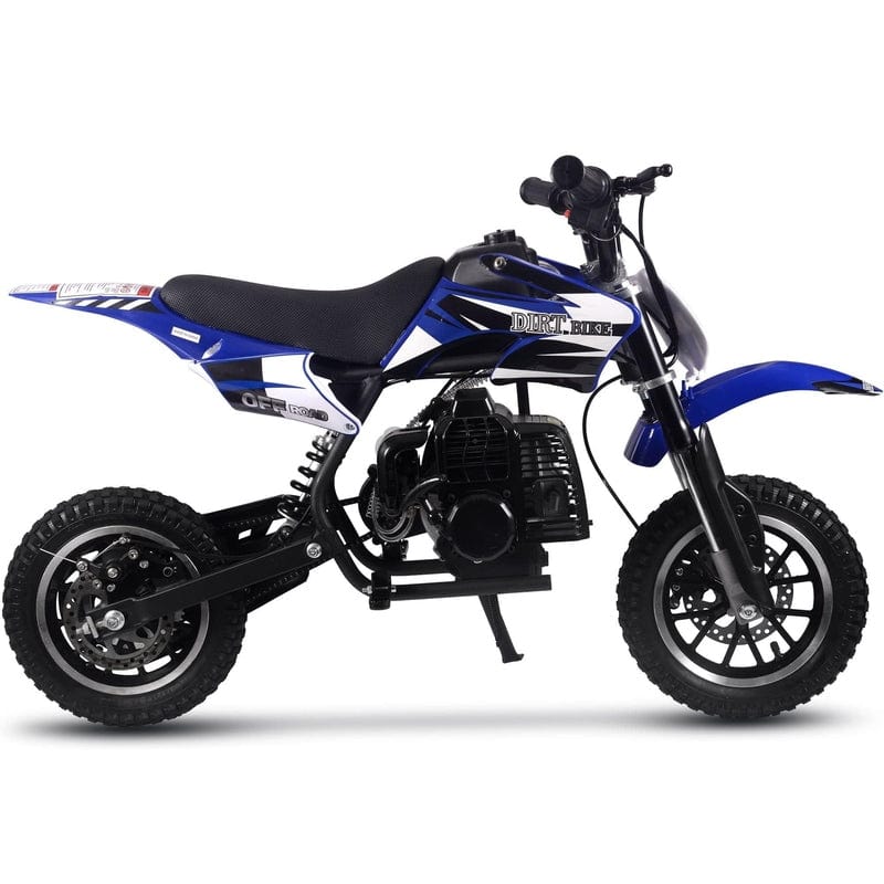 MotoTec Alien 50cc 2-Stroke Kids Gas Dirt Bike Gas Dirt Bikes MotoTec