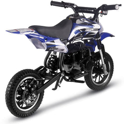 MotoTec Alien 50cc 2-Stroke Kids Gas Dirt Bike Gas Dirt Bikes MotoTec