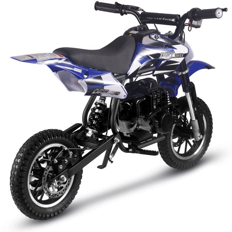 MotoTec Alien 50cc 2-Stroke Kids Gas Dirt Bike Gas Dirt Bikes MotoTec