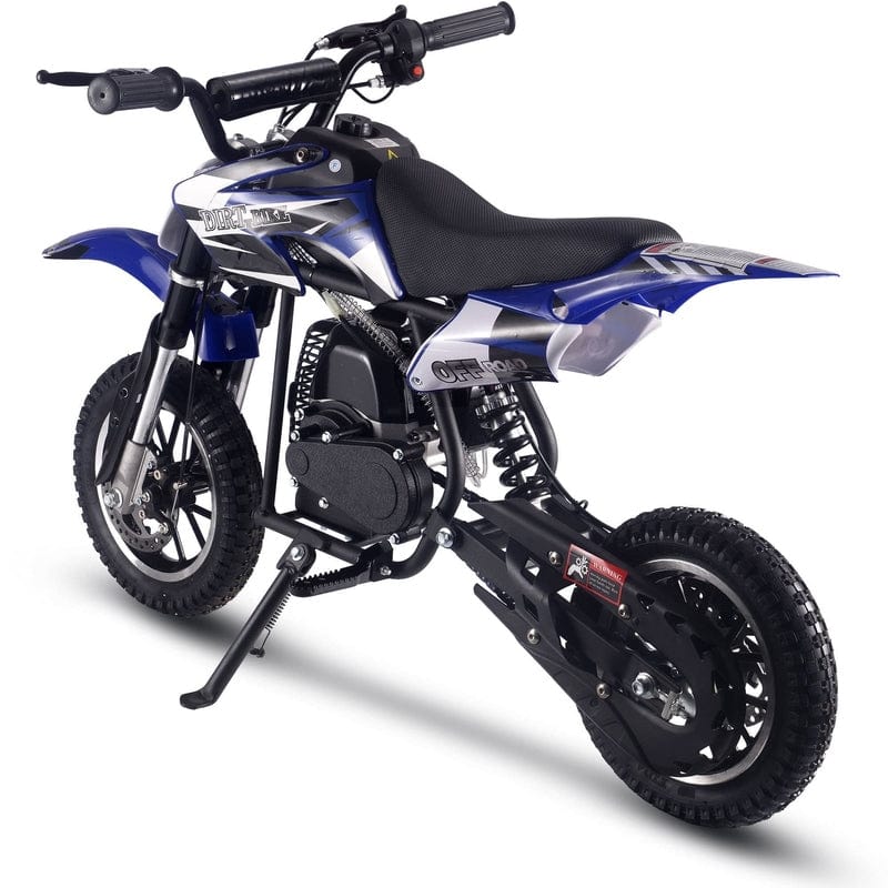 MotoTec Alien 50cc 2-Stroke Kids Gas Dirt Bike Gas Dirt Bikes MotoTec