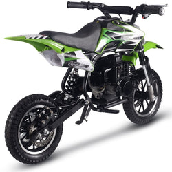 MotoTec Alien 50cc 2-Stroke Kids Gas Dirt Bike Gas Dirt Bikes MotoTec