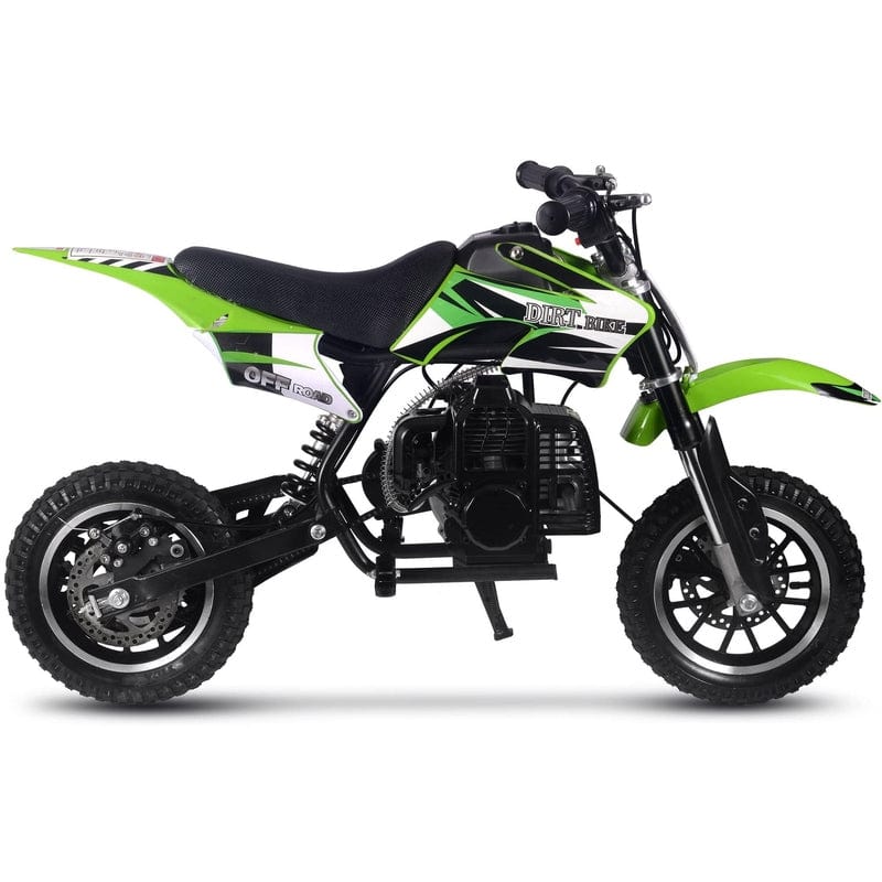 MotoTec Alien 50cc 2-Stroke Kids Gas Dirt Bike Gas Dirt Bikes MotoTec