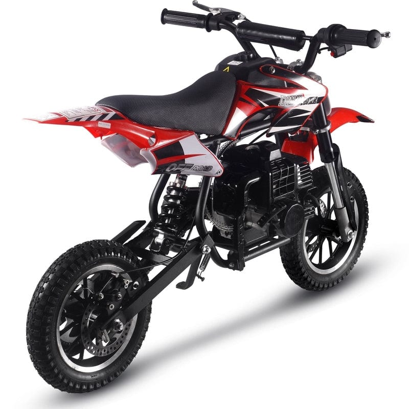 MotoTec Alien 50cc 2-Stroke Kids Gas Dirt Bike Gas Dirt Bikes MotoTec