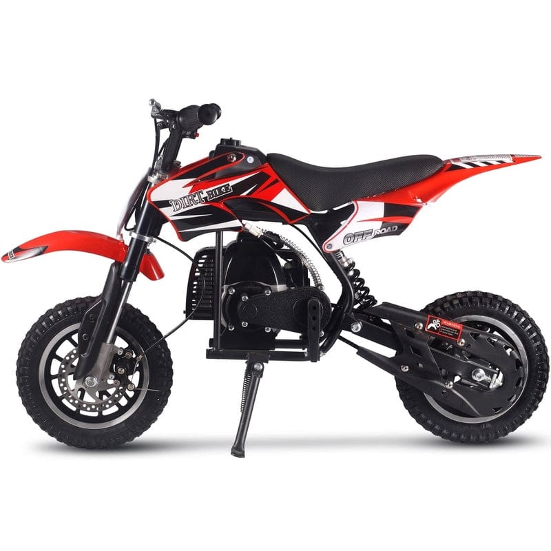 MotoTec Alien 50cc 2-Stroke Kids Gas Dirt Bike Gas Dirt Bikes MotoTec